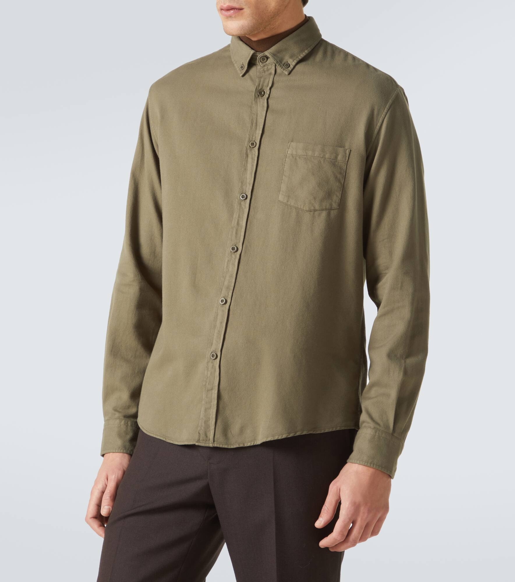 Cotton flannel shirt - 3