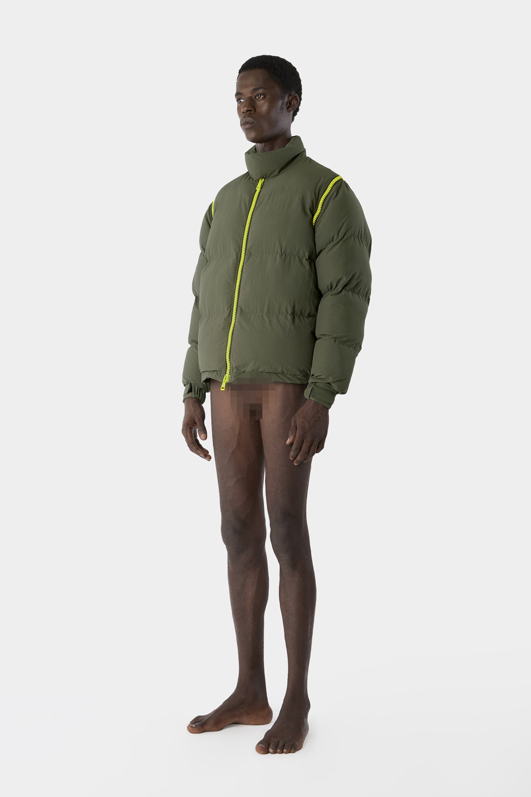 DOWN JACKET / military green - 5