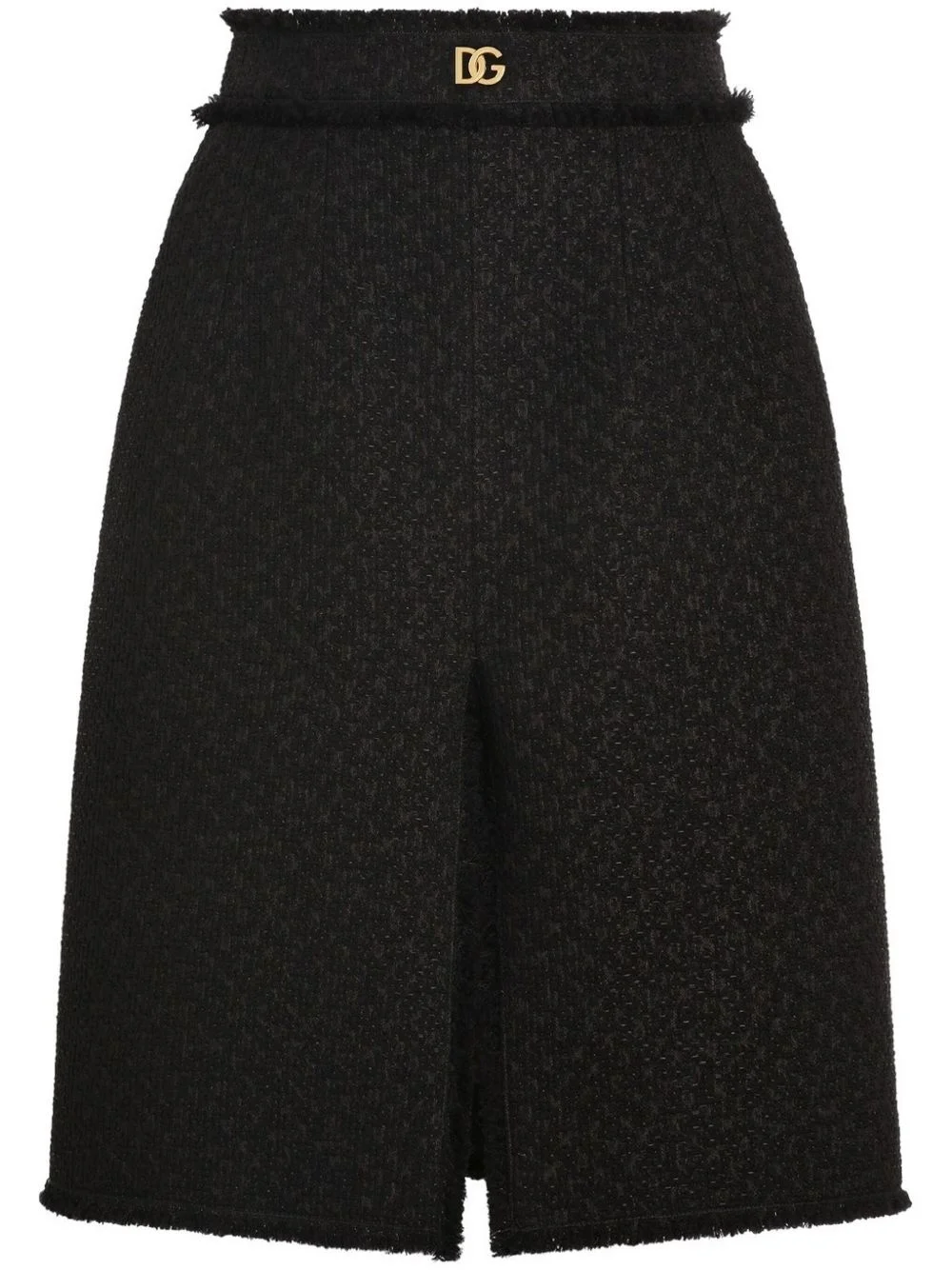 tweed midi skirt - 1