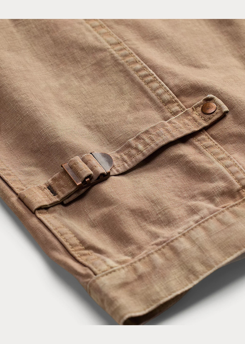 Distressed Canvas Trucker Jacket 5