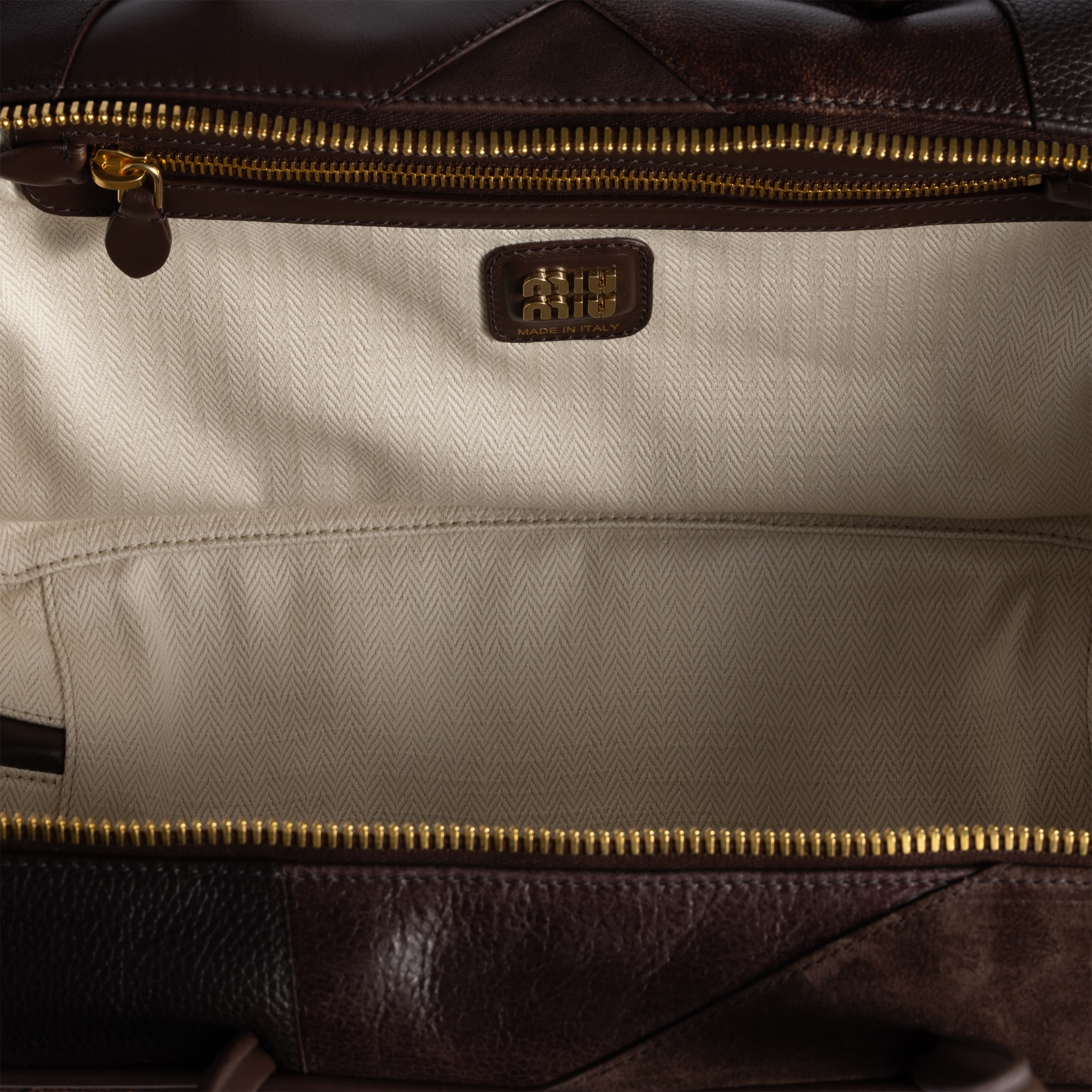 Leather patchwork Beau bag - 4