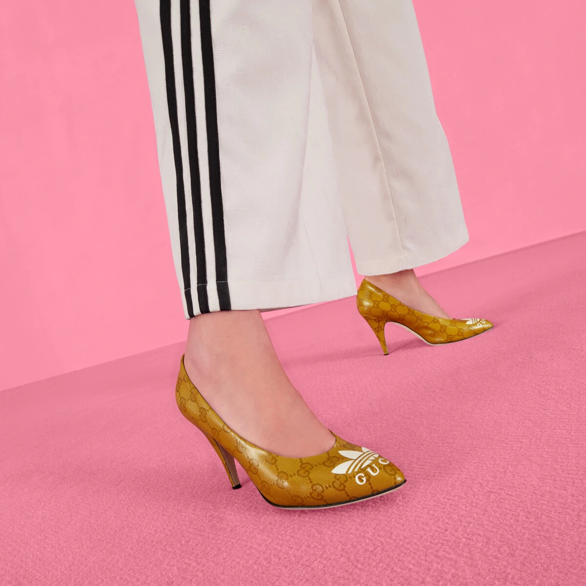 GUCCI adidas x Gucci women's GG pump | REVERSIBLE