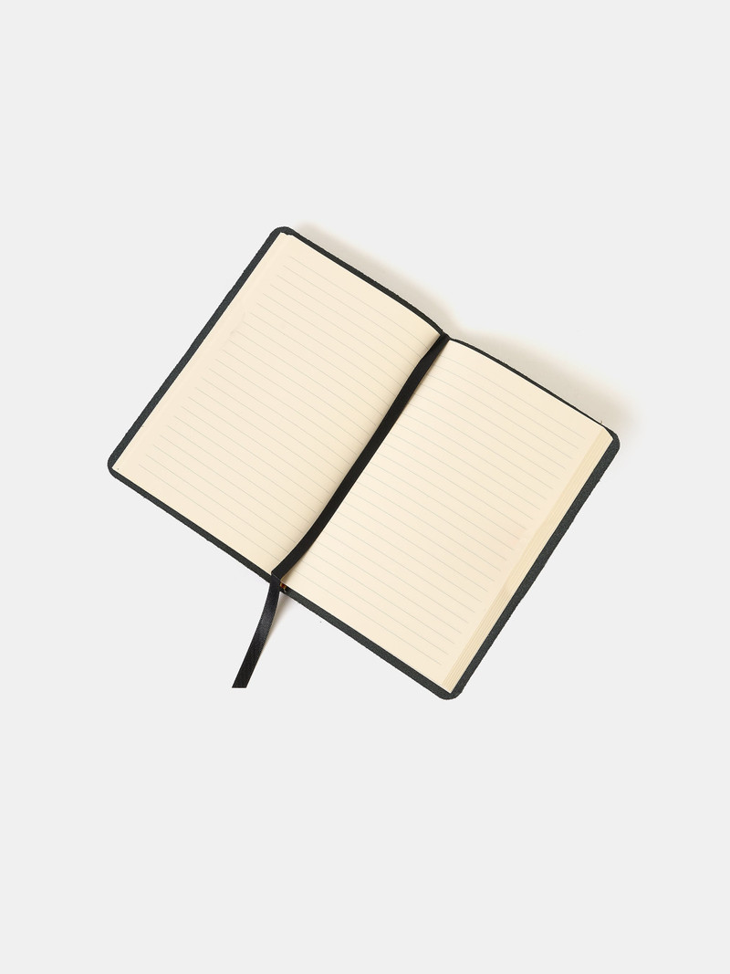 The A6 Notebook - Black with Gold Foiling 5