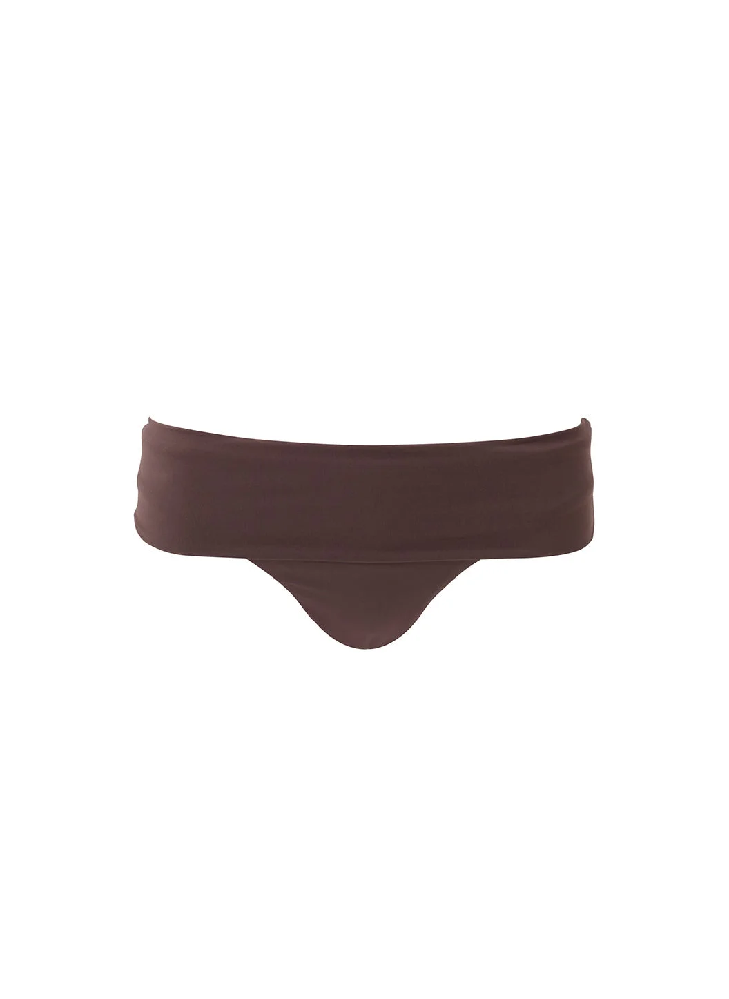 BRUSSELS BROWN BIKINI BOTTOM - 1