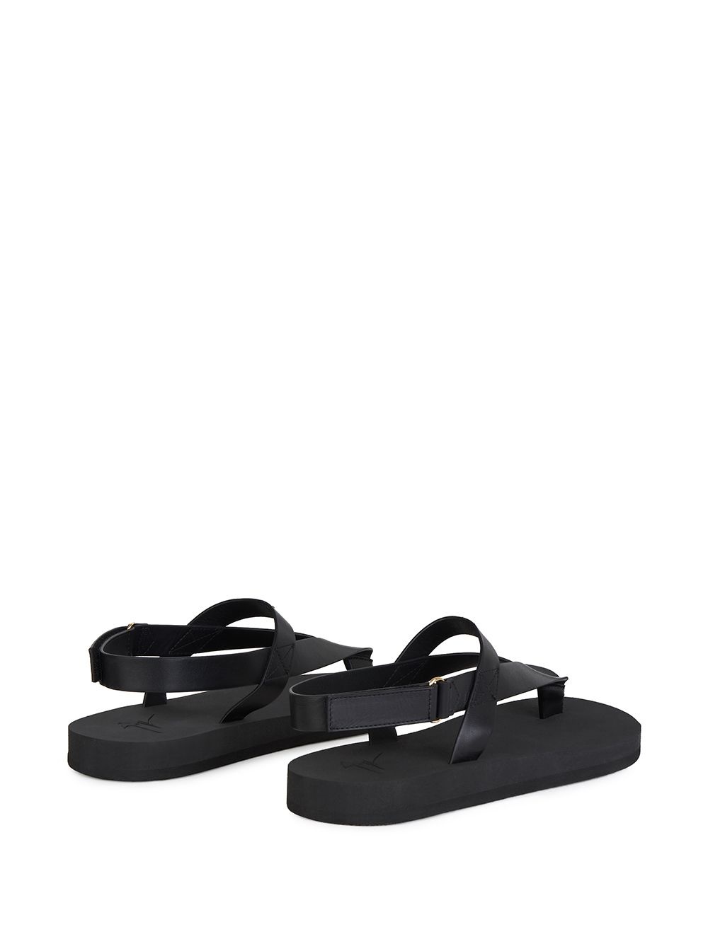 thong strap sandals - 3