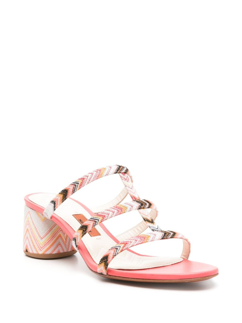 Missoni 55mm zigzag sandals outlook