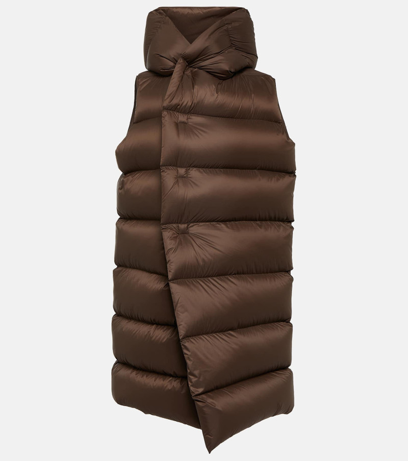 Quilted down coat 1