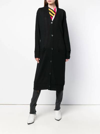 R13 cashmere long length cardigan outlook