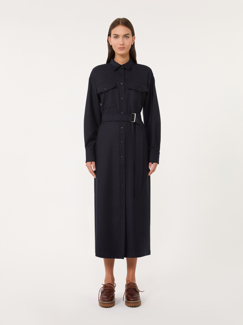 STEMMA Wool flannel dress 3