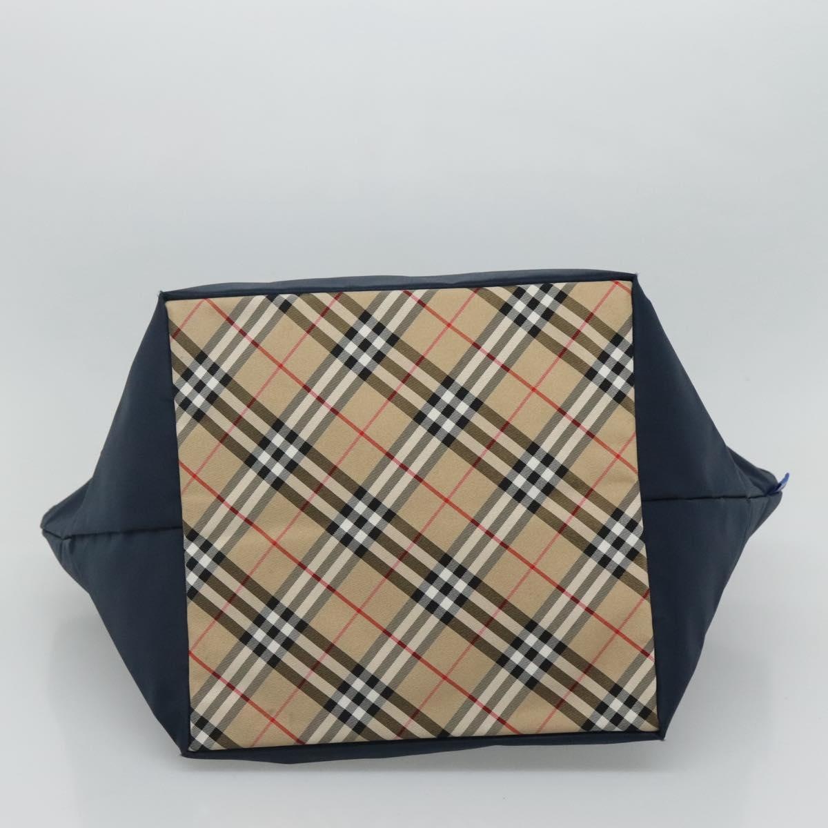Burberry Blue Label Tote Bag Nylon Navy - 5