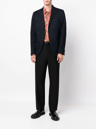 Etro paisley button-down shirt outlook