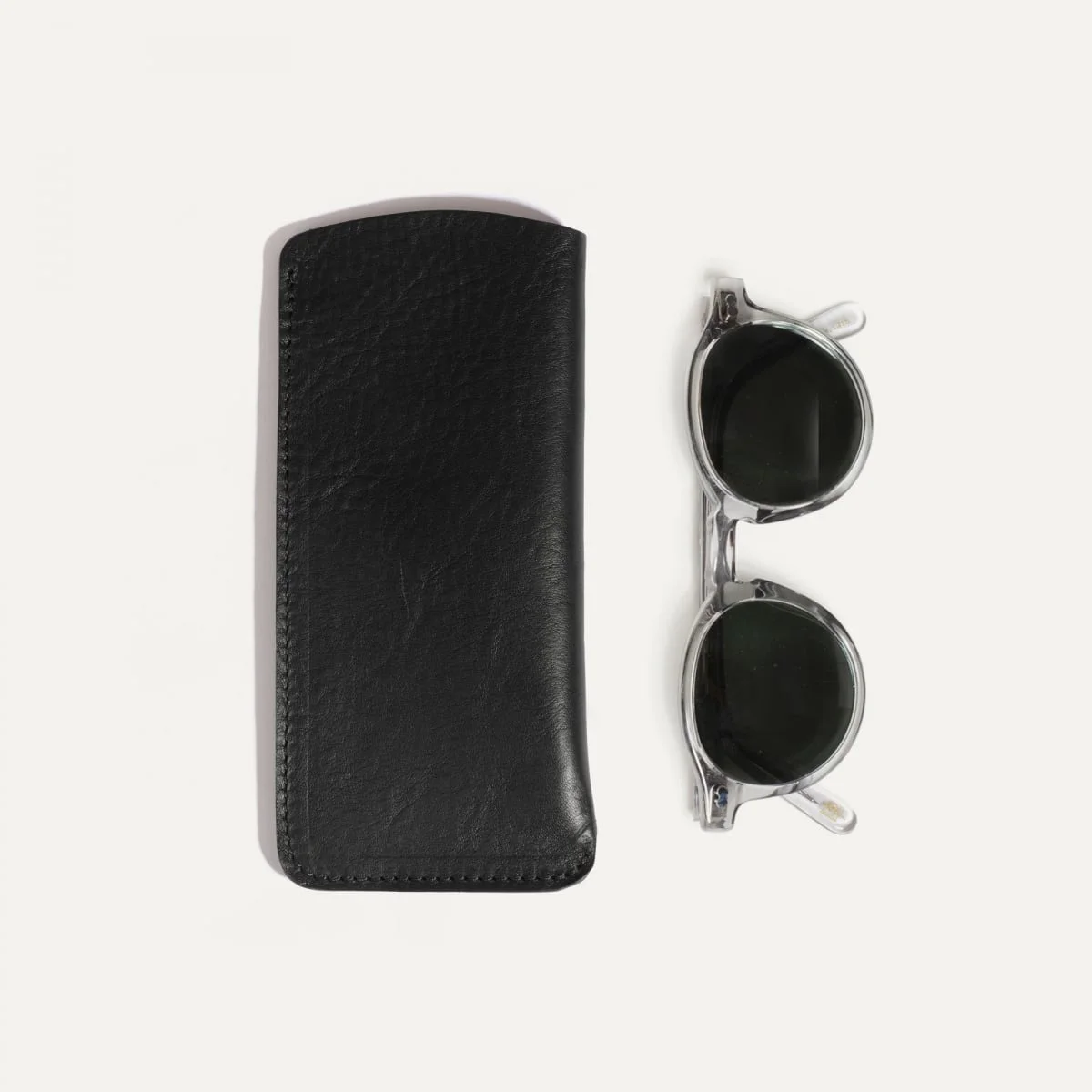BINOCLE GLASSES CASE - BLACK - 1