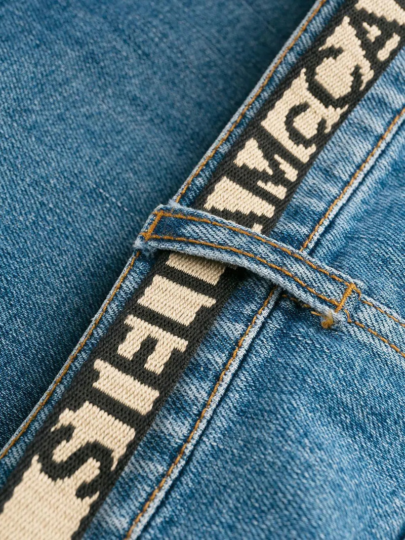 belted denim skirt 6