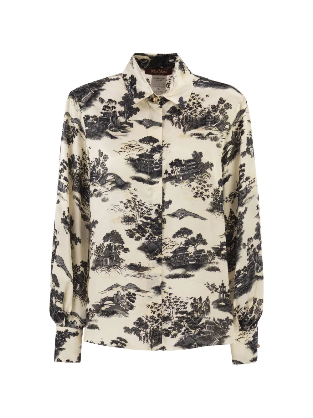 landscape jewelled shirt - 1