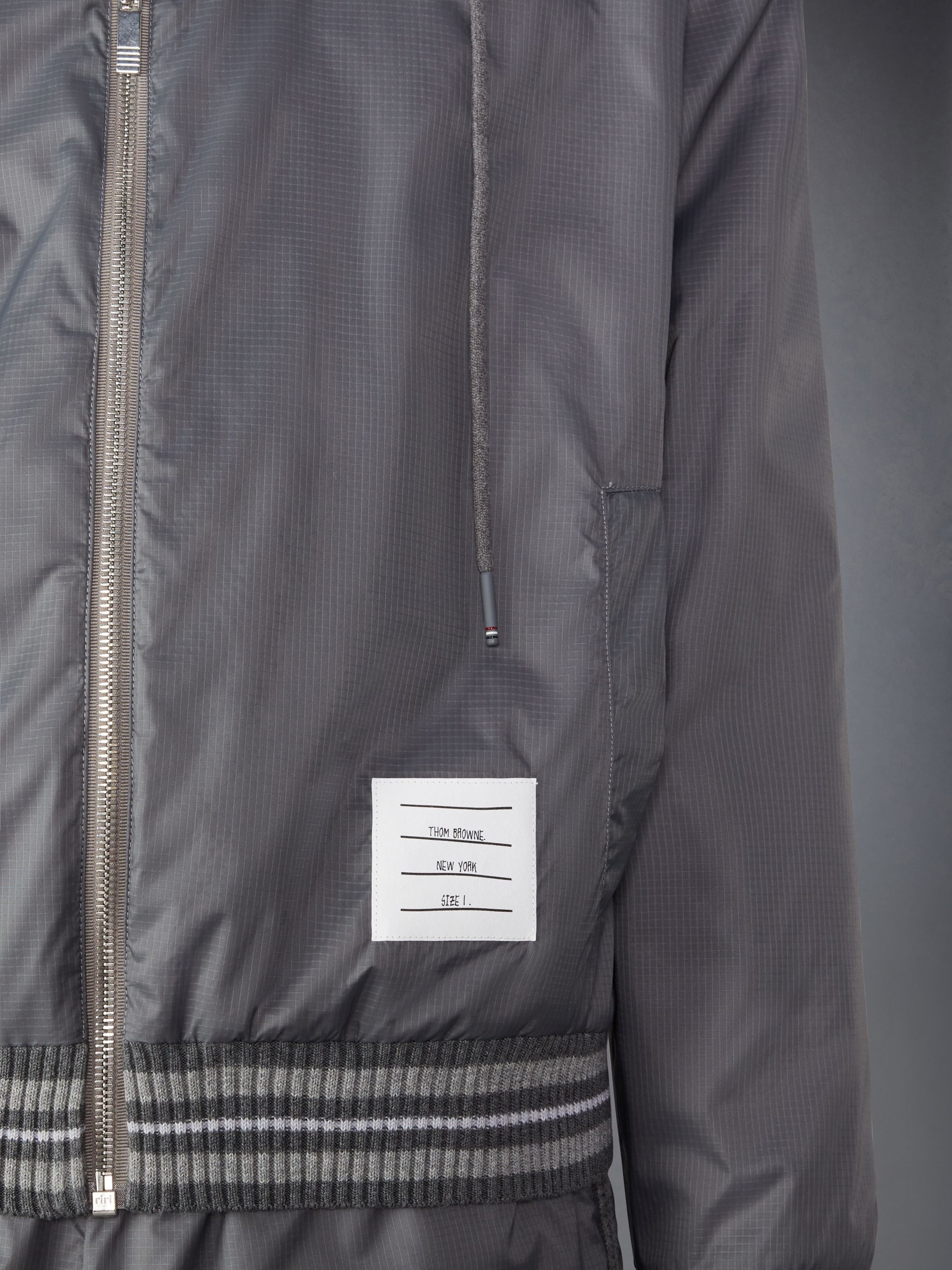 Ripstop Oversized Zip up Jacket - 5