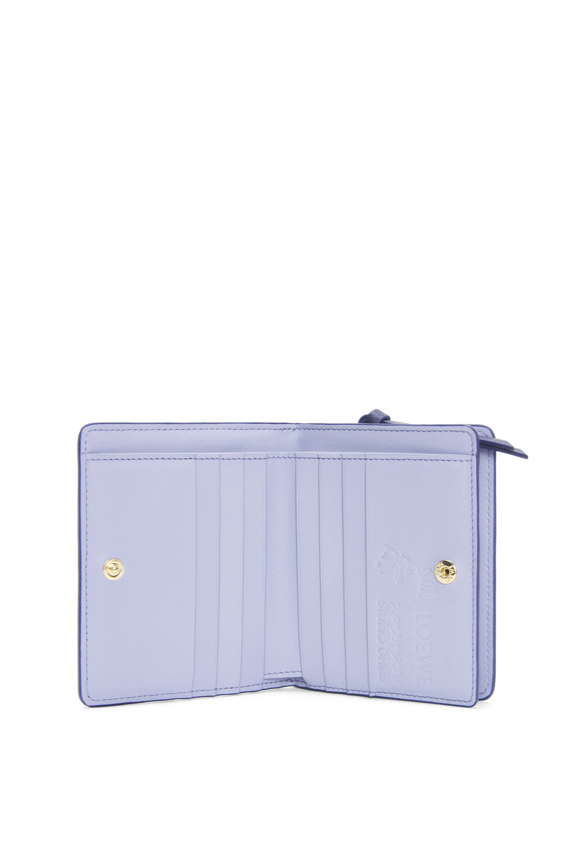 Magical Sky compact zip wallet in classic calfskin - 2