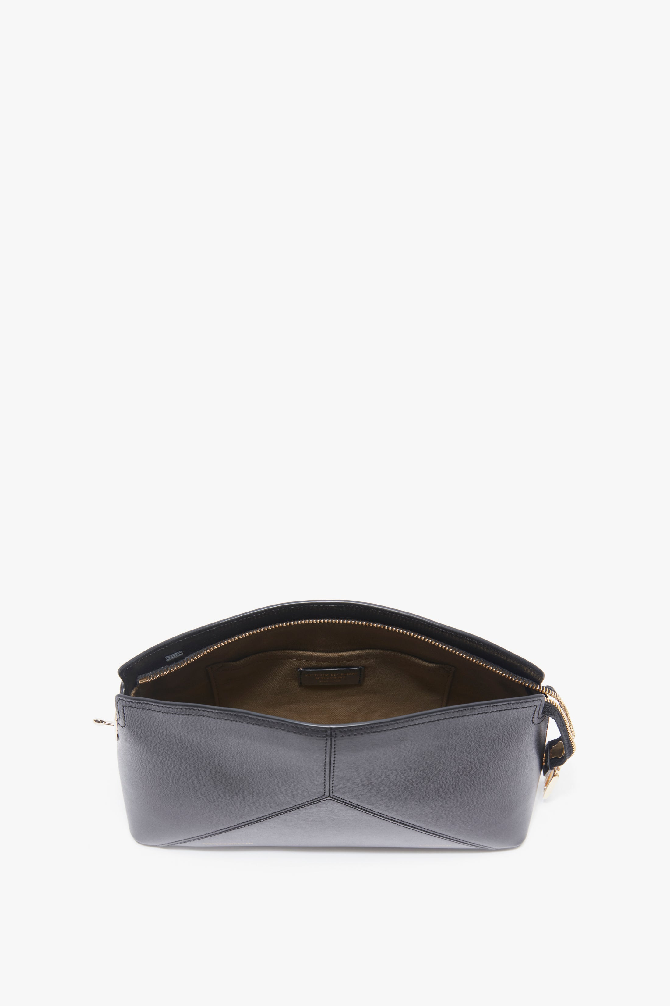 Victoria Clutch Bag In Black Leather - 7