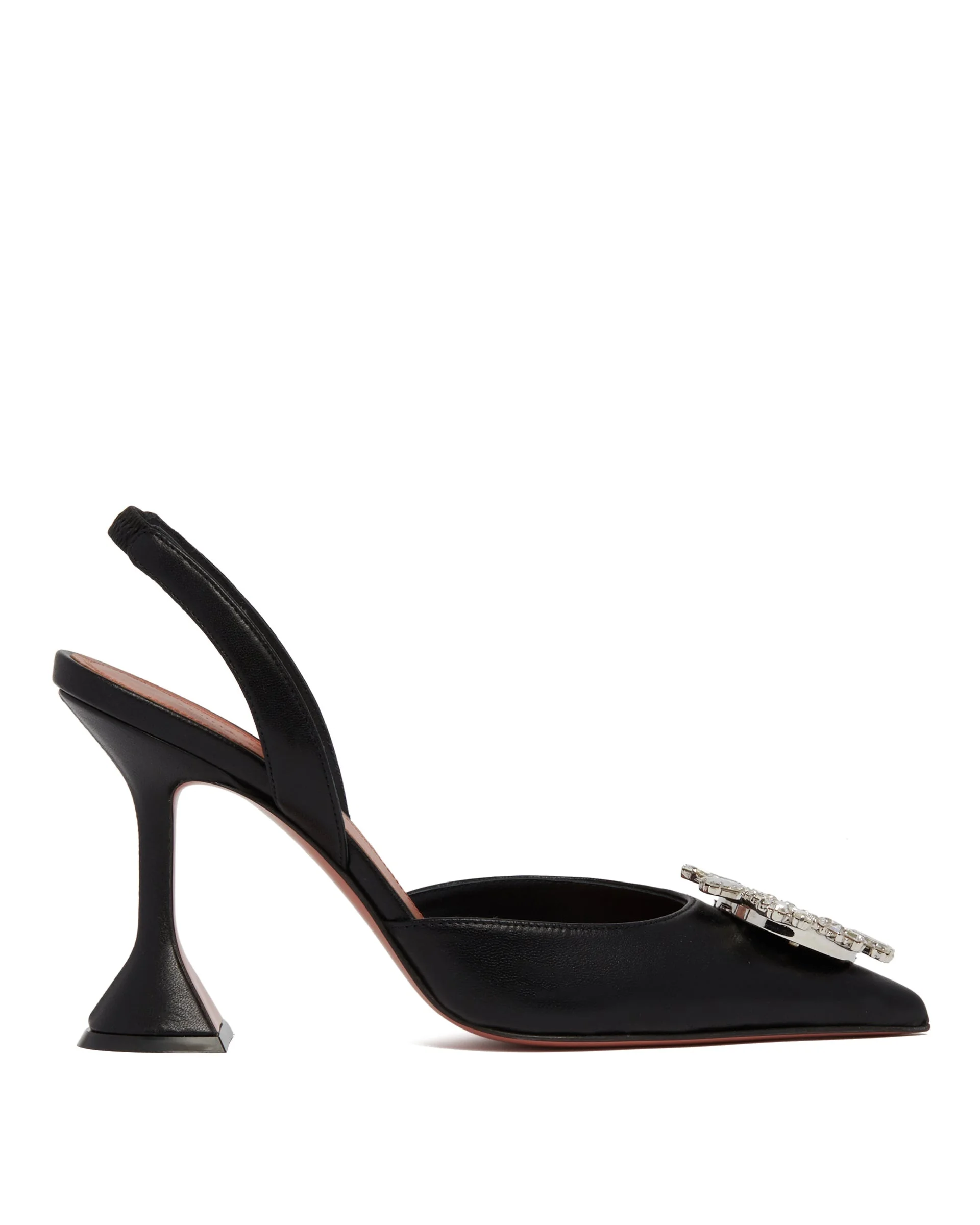 Black Begum Sandals - 1