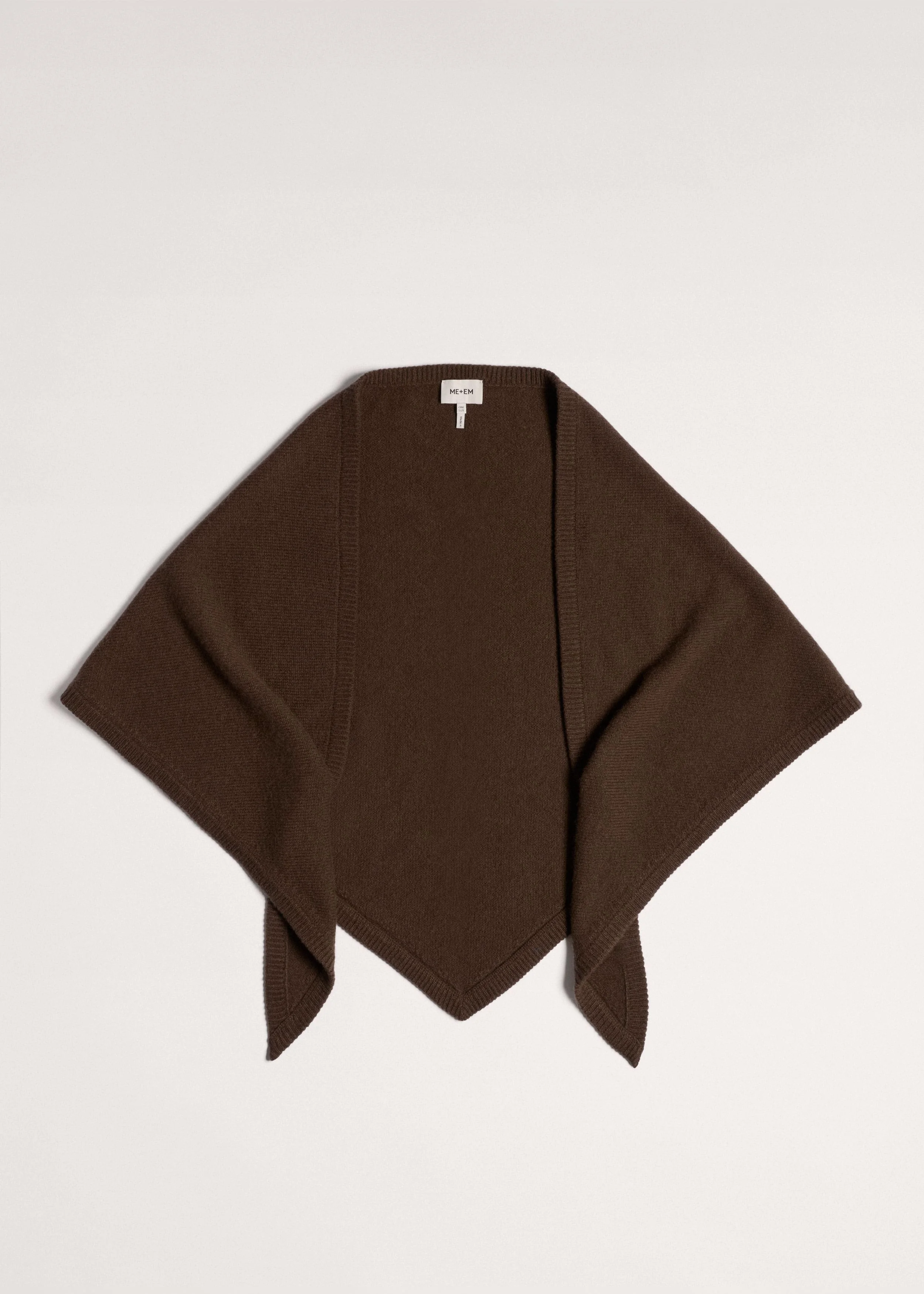 Triangle Knit Scarf - 1