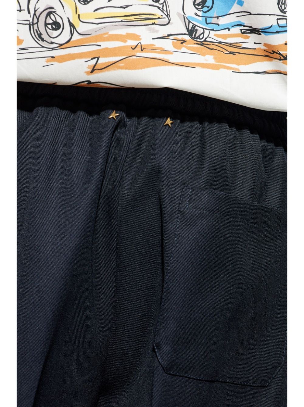 elasticated loose-fit trousers - 5