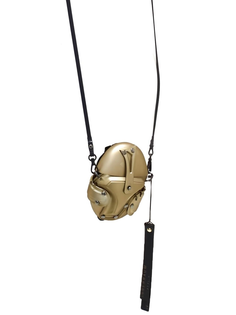 Egg studded cross body bag 1