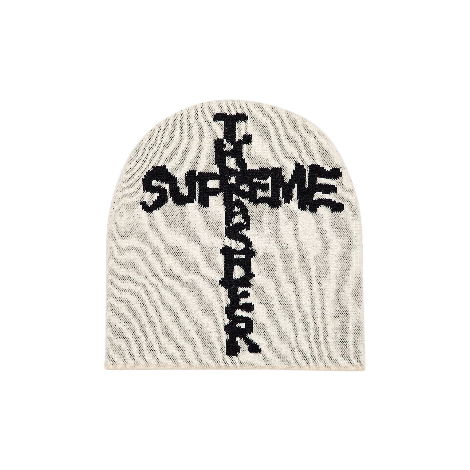 Supreme x Thrasher Beanie 'Stone' - 1