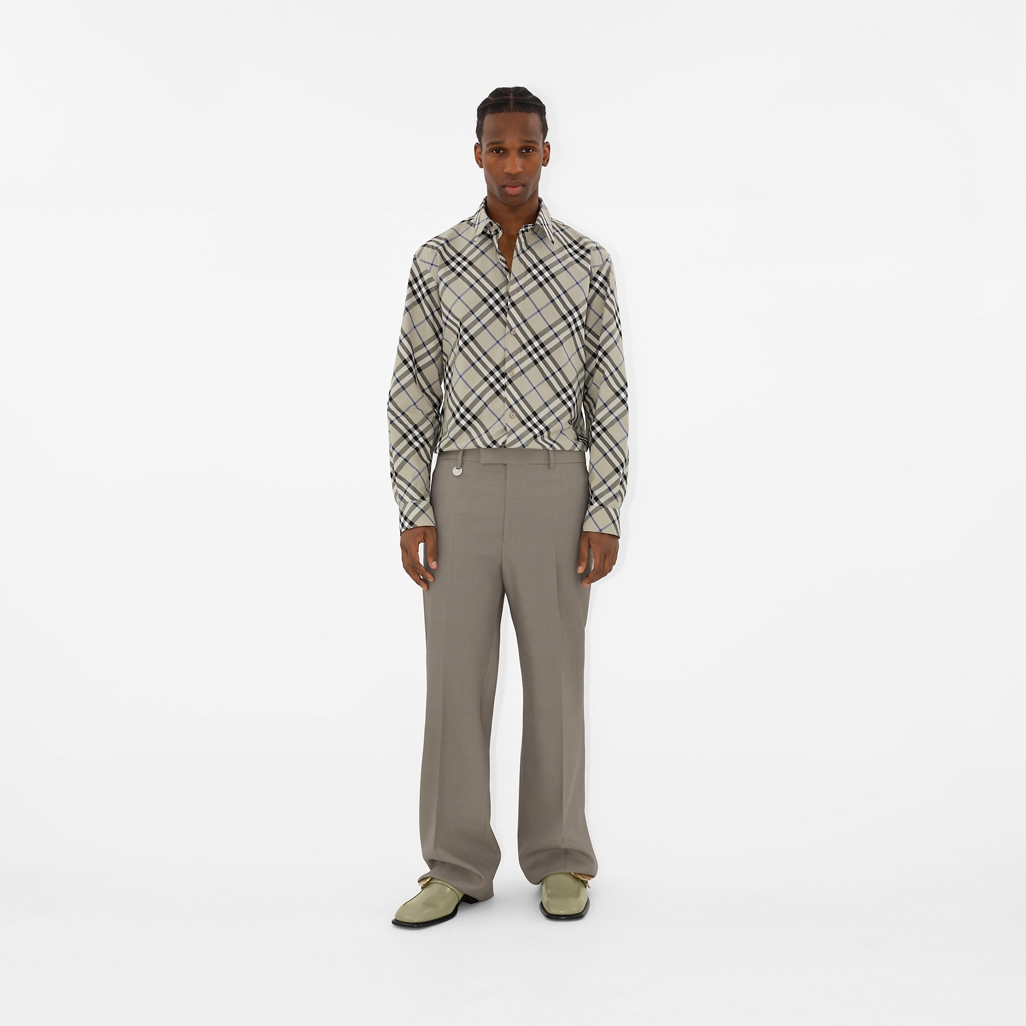 Check Cotton Shirt - 2