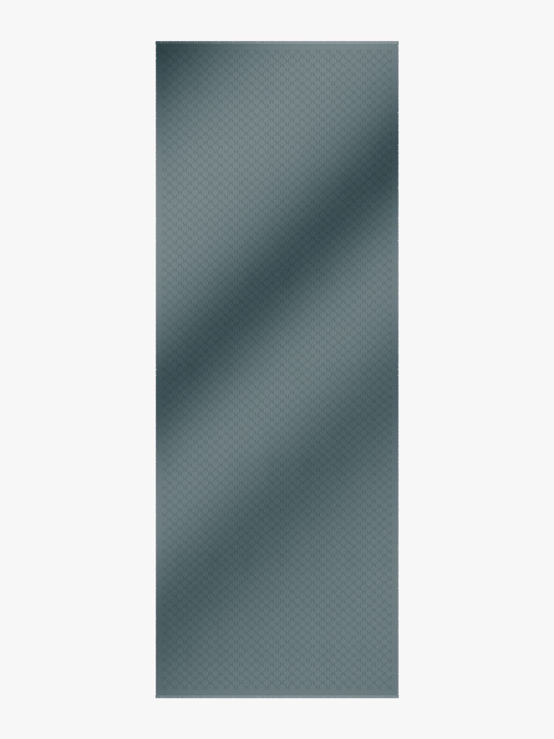 UMES Jacquard-knit wool and silk stole - 1