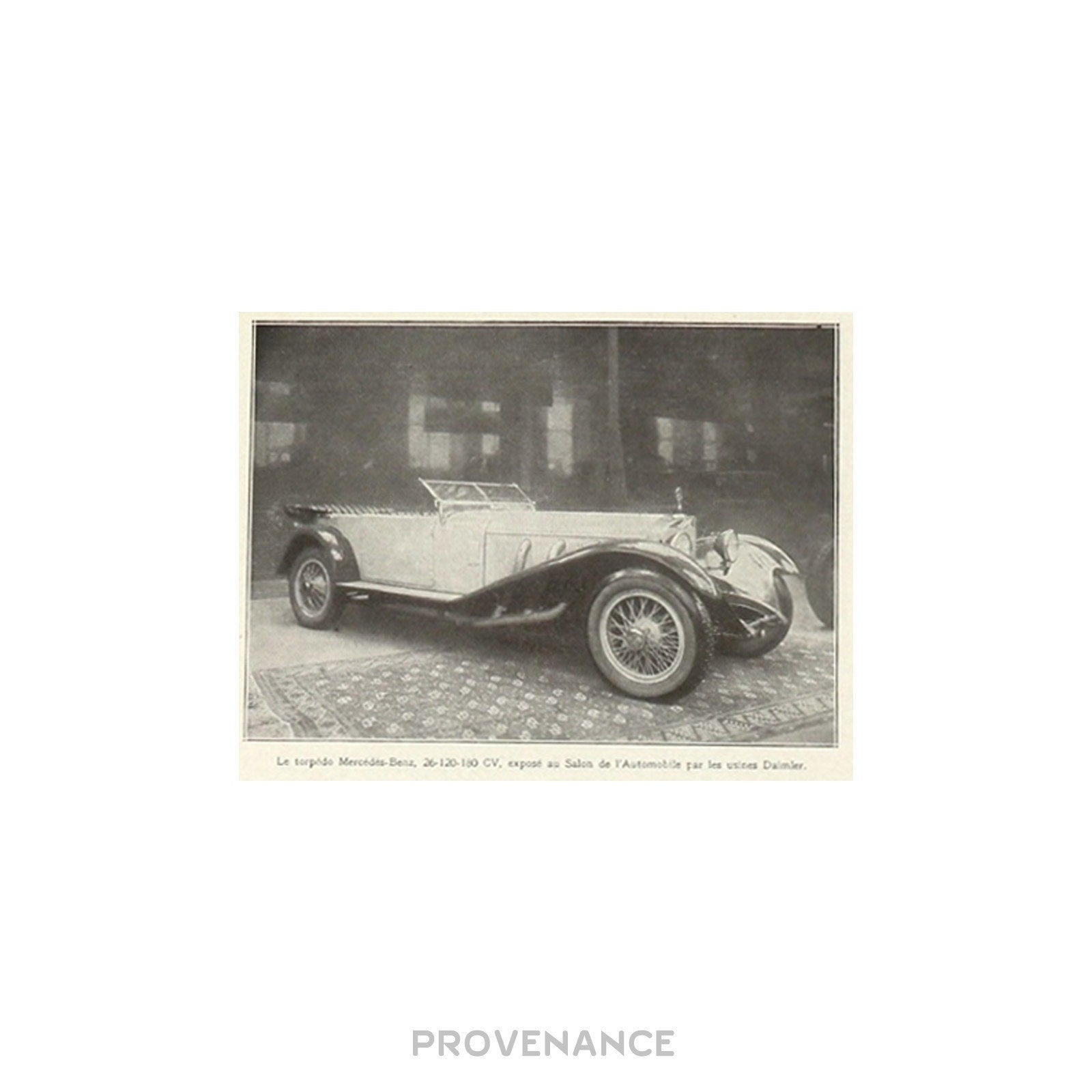 Mercedes-Benz - Mercedes-Benz Antique Vintage Newsprint Ad - 1927 Cars - 7