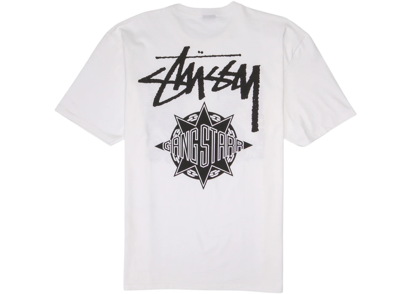 Stussy Gang Starr Take It Personal Tee White - 2