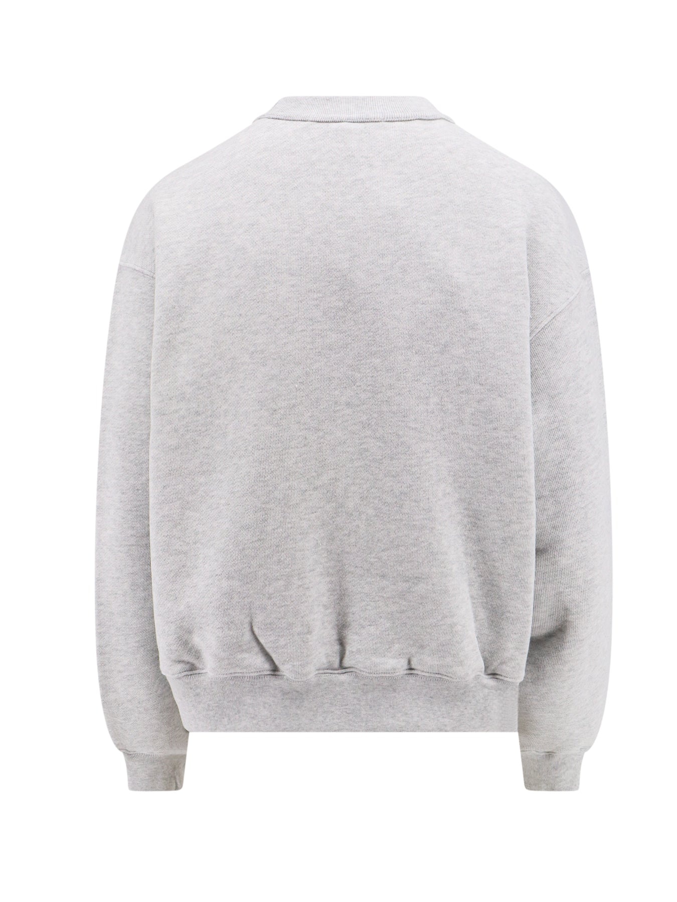 Cotton sweatshirt with Wang print - 2