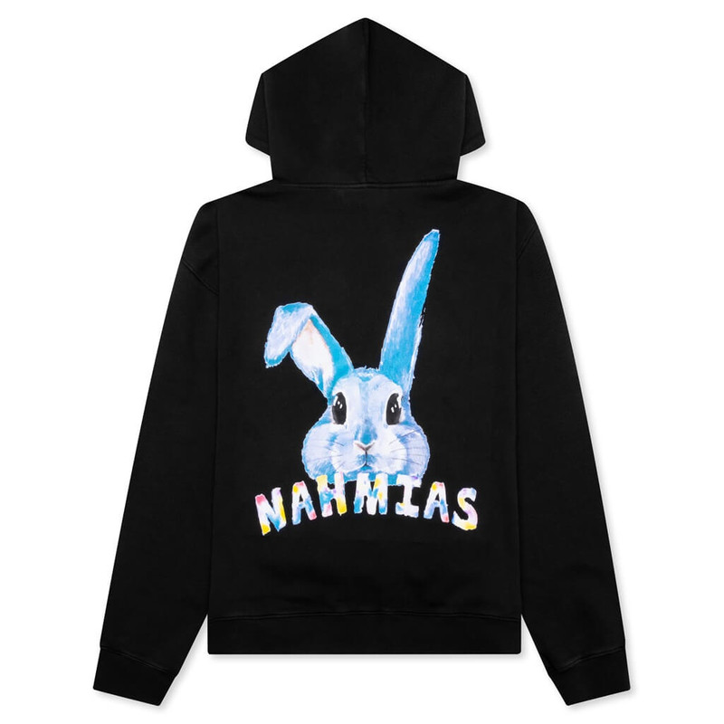 NAHMIAS BUNNY HOODIE - BLACK SUN FADE outlook