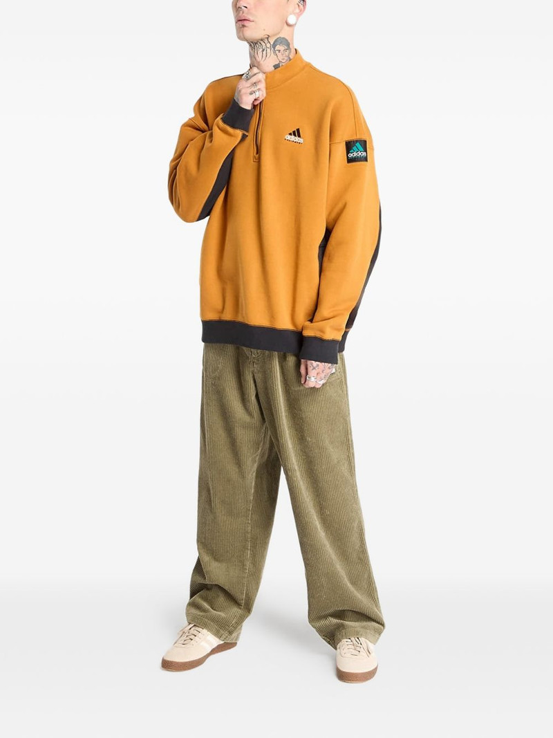 adidas half-zip sweatshirt outlook