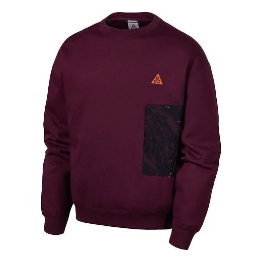Nike ACG Crew Splicing Sports Round Neck Pullover CZ5103-643 - 1