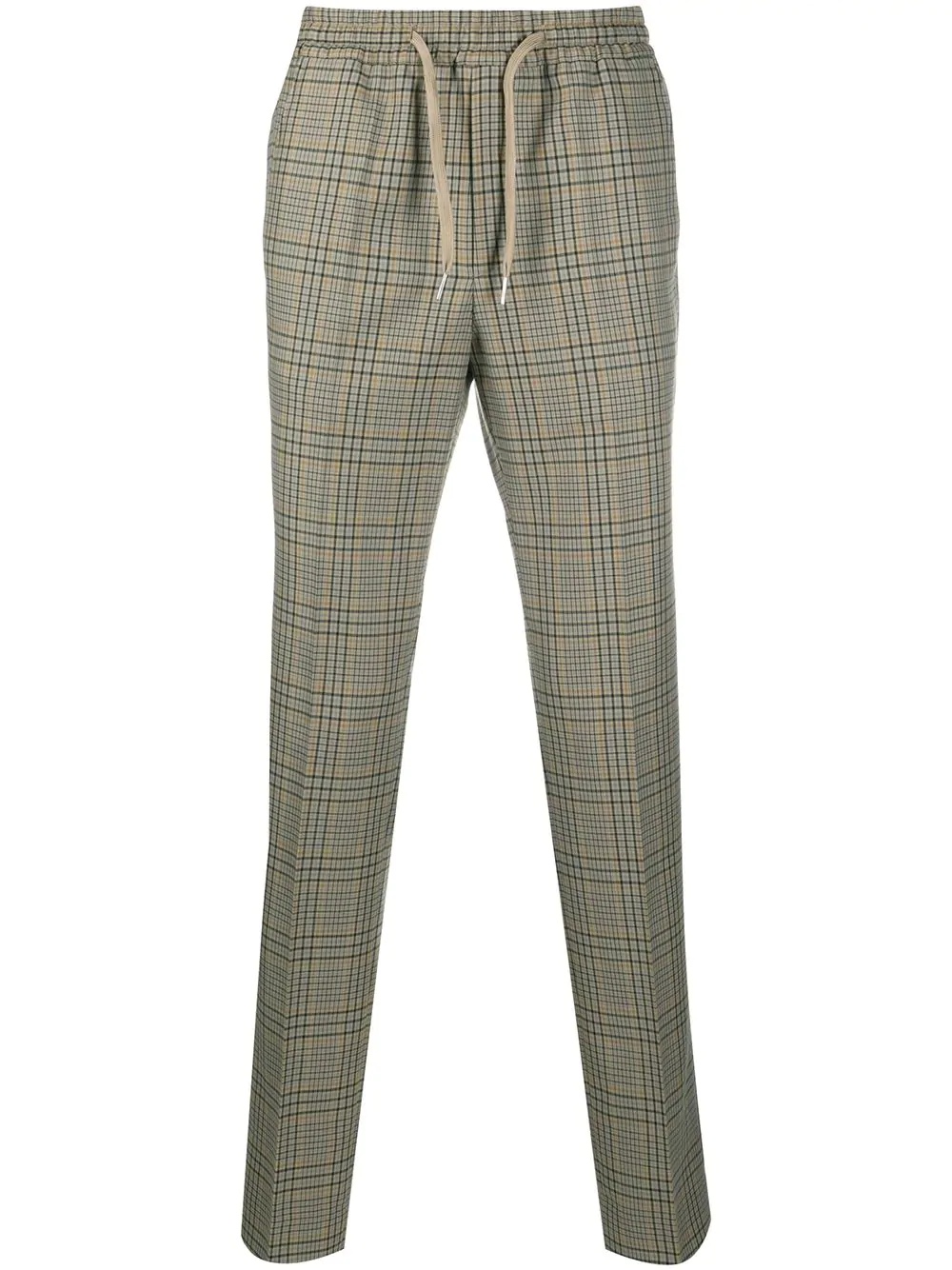 Alpha checked trousers - 1