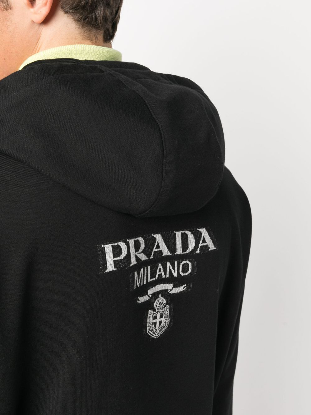 Re-Nylon logo-print hoodie - 5