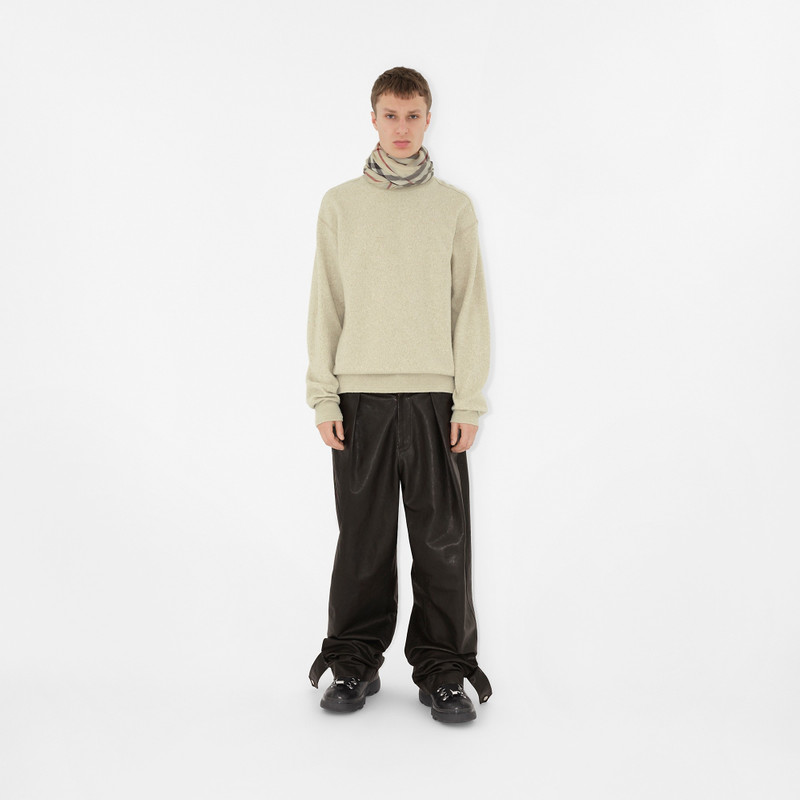 Burberry Check Wool Scarf outlook