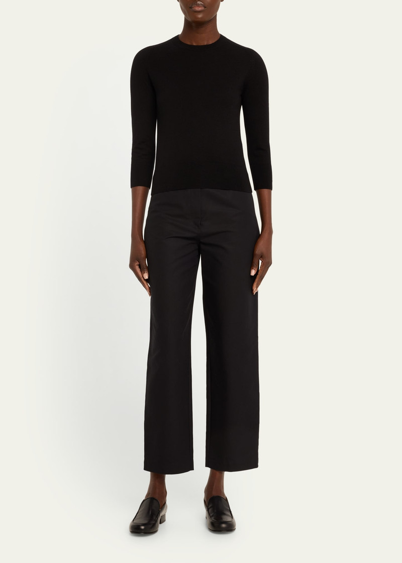 Loro Piana Girocollo Manica Neo Piuma Cashmere Sweater outlook