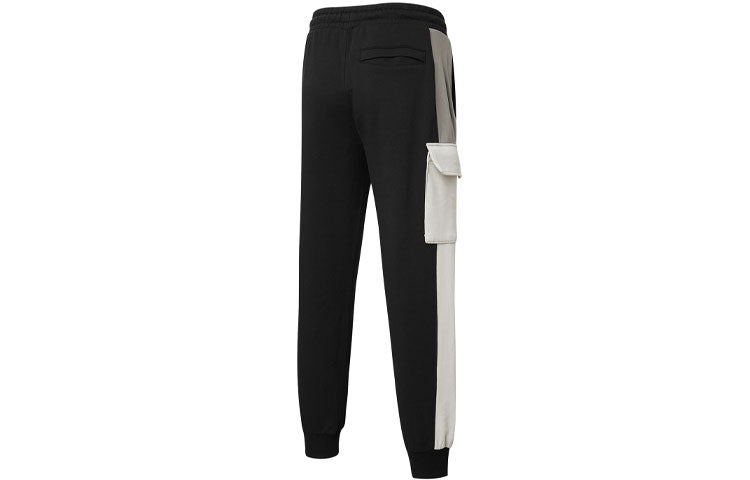 PUMA Logo Retro Cargo Pants 'Black' 535067-01 - 2