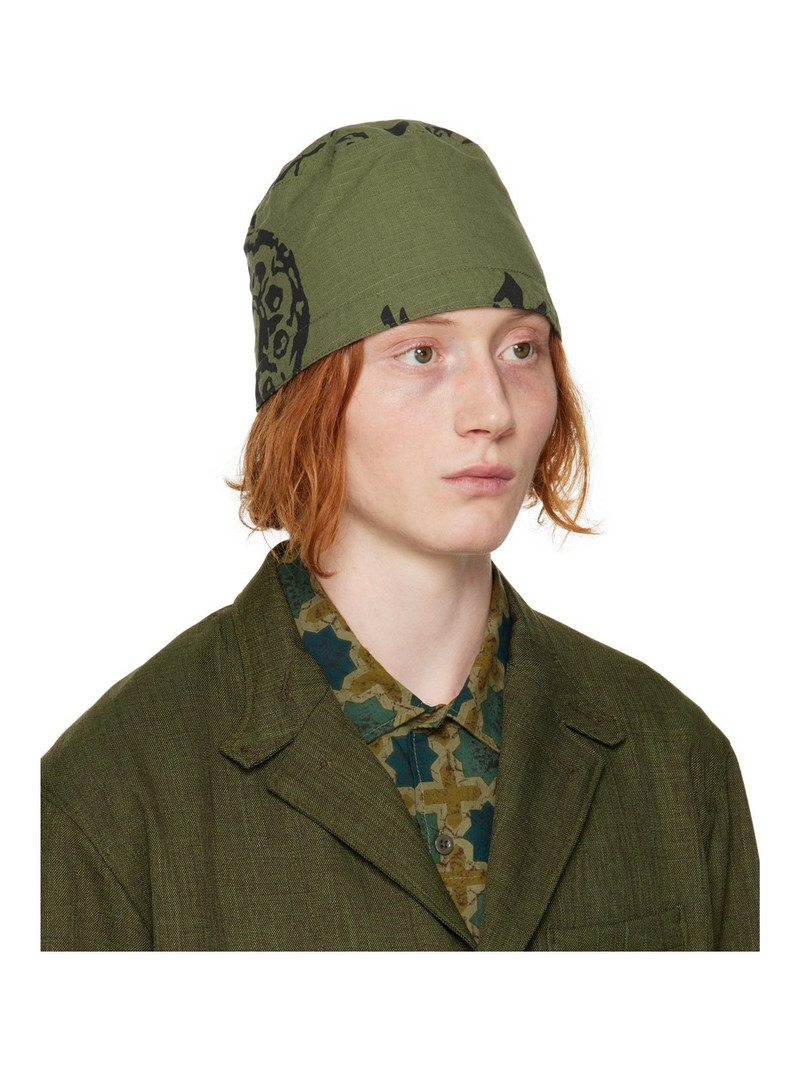 Engineered Garments Khaki Fez Hat outlook