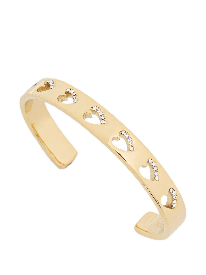 GUESS USA By Your Side crystal-embellished cuff bracelet outlook