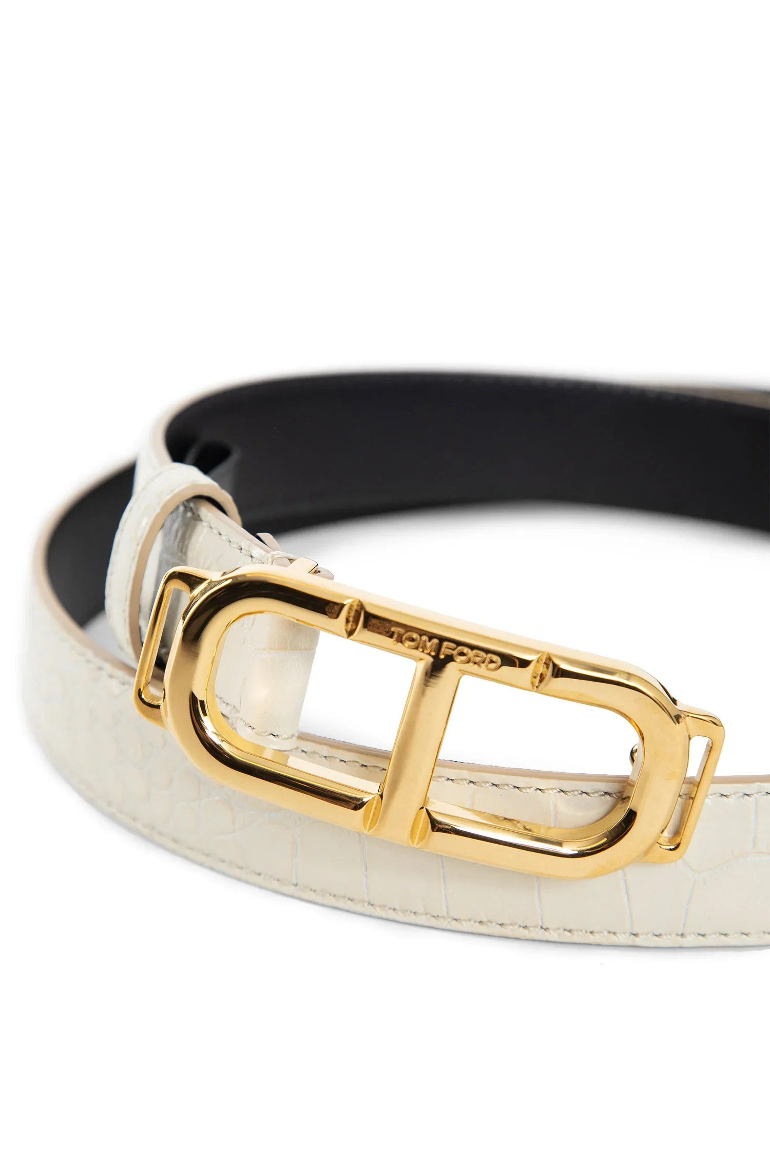 Shiny-Stamped-Croc-Whitney-Belt - 3
