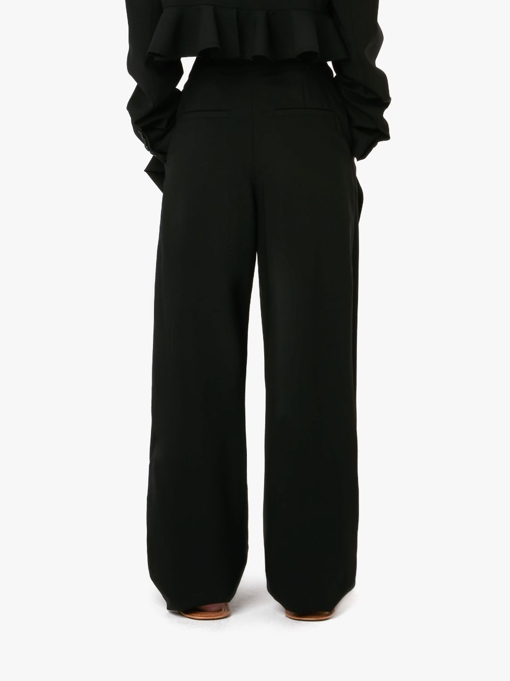 PADLOCK STRAP FOLD OVER TROUSERS - 3