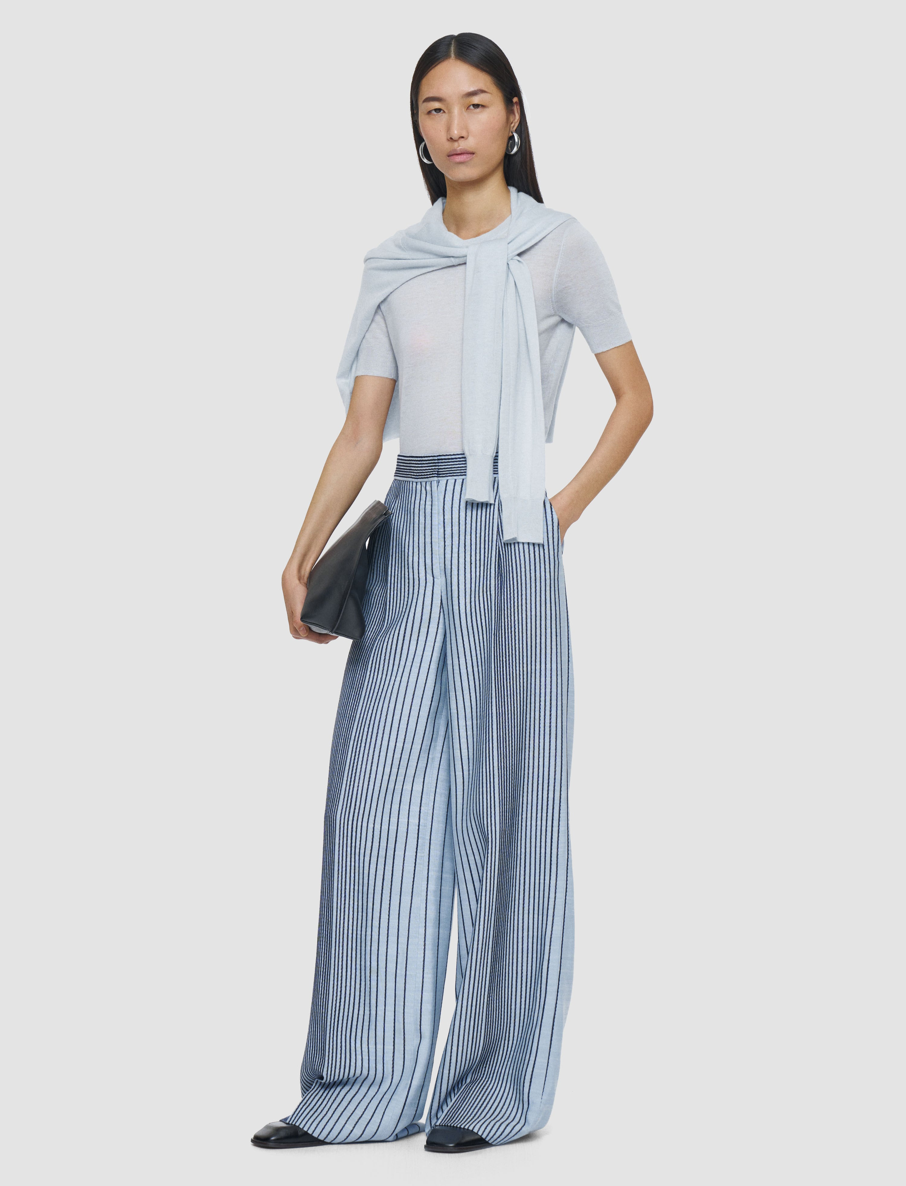 Alanel Embroidered Stripes Trousers - 2