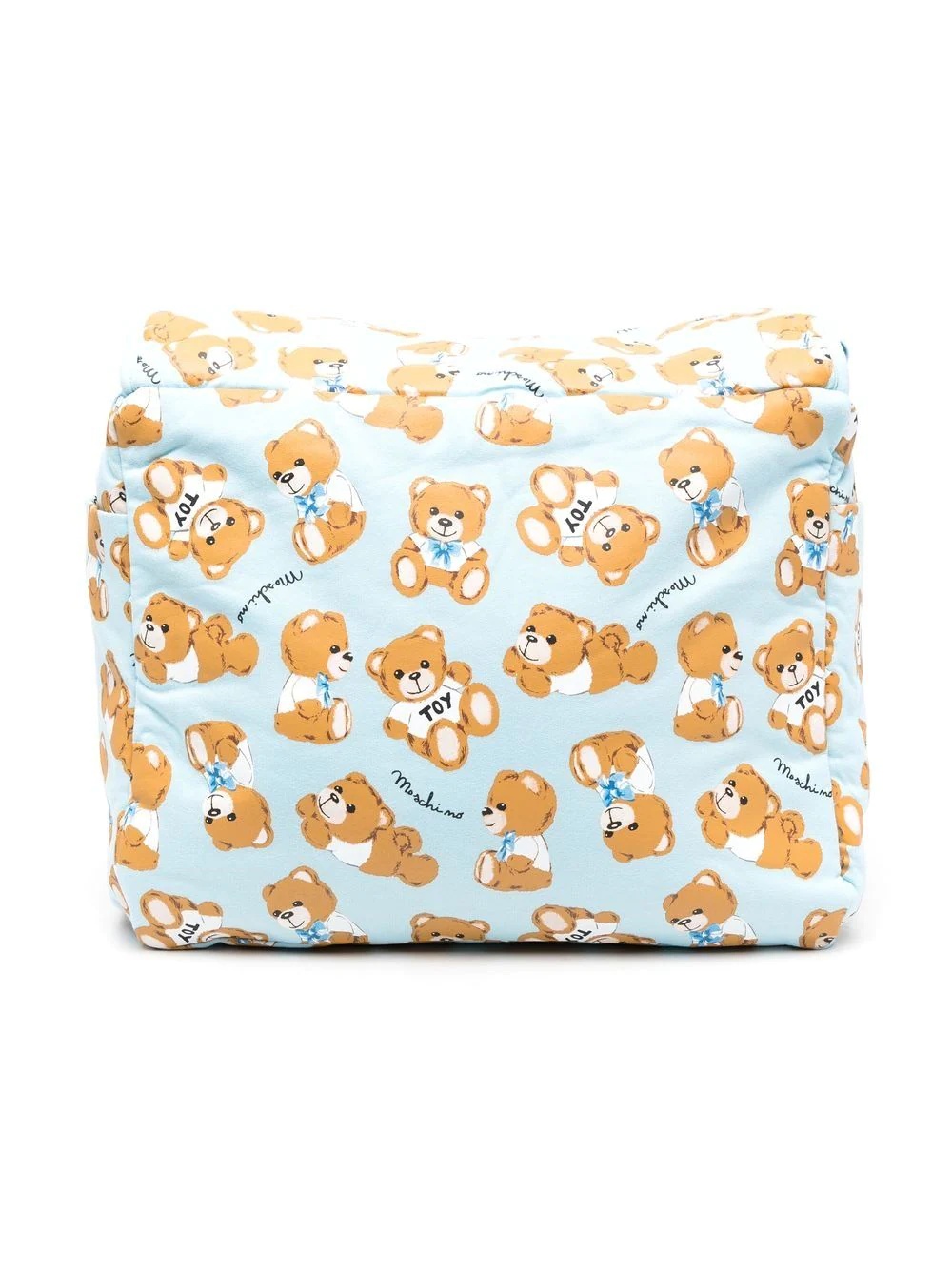 teddy bear-print baby changing bag - 3