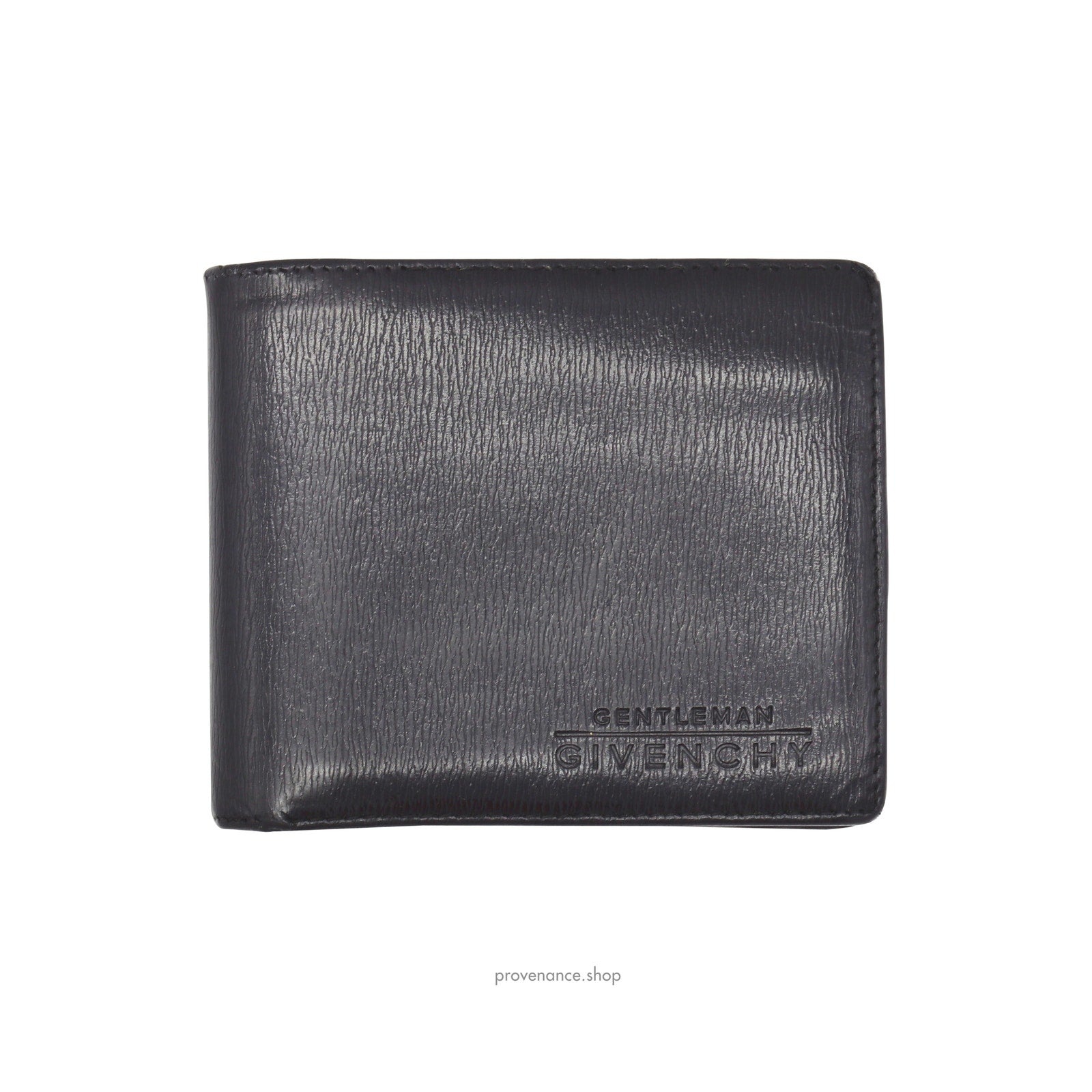Givenchy Gentleman Bifold Wallet - Black Leather - 1