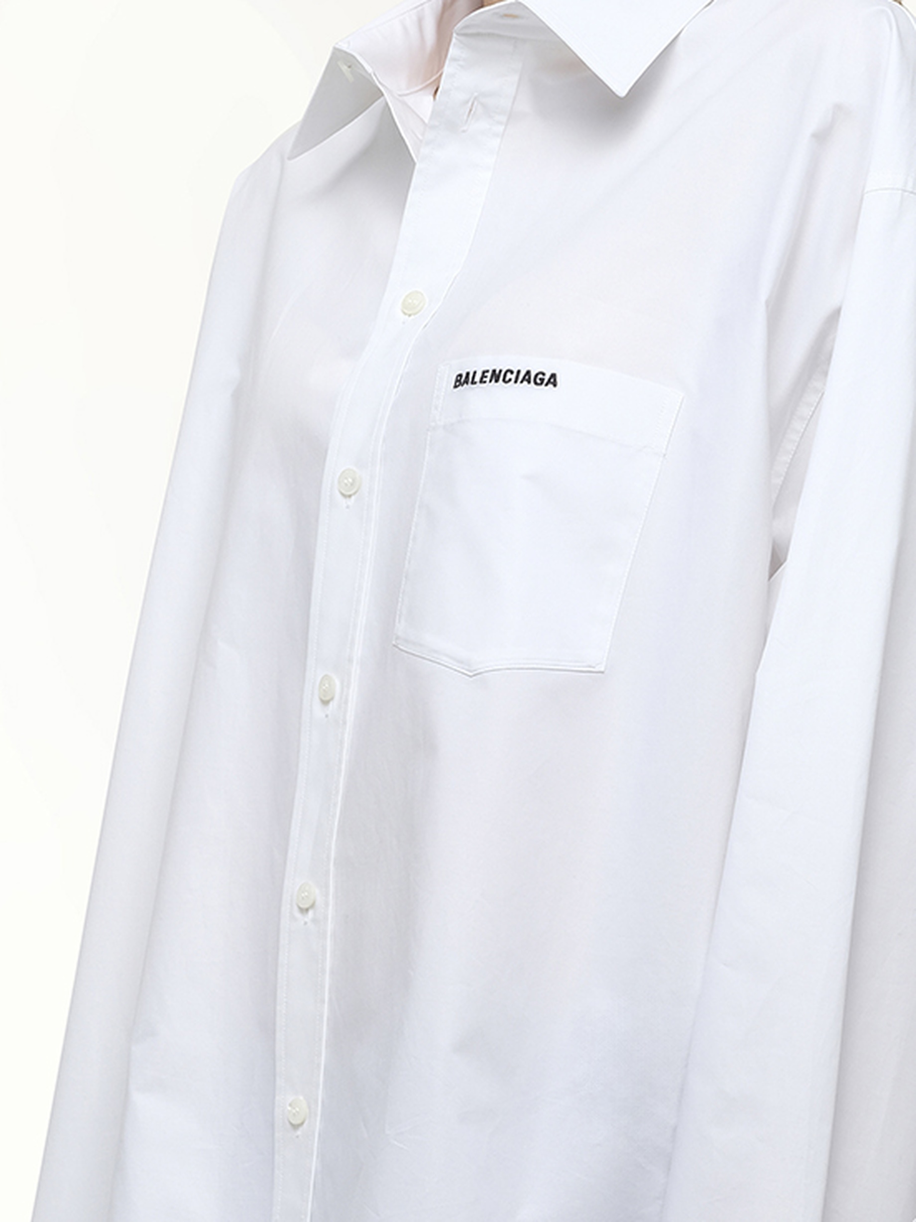 Regenerative Cotton Regular Shirt in White - 3