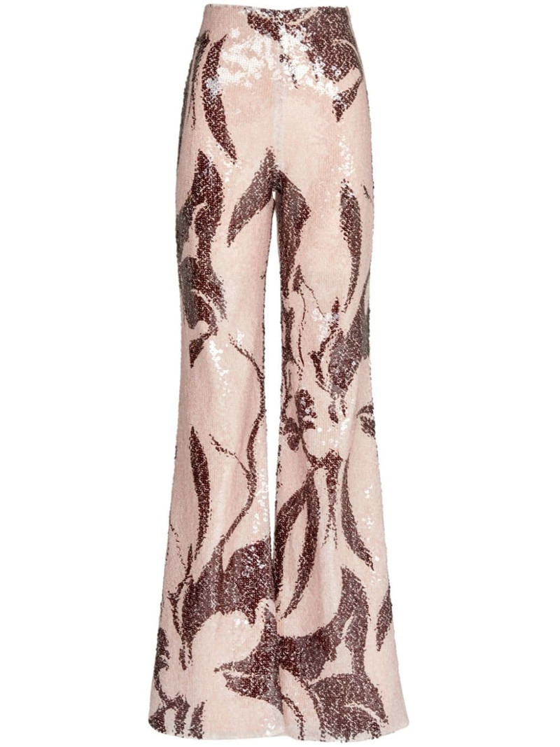 Avellino sequin-embellished trousers 1