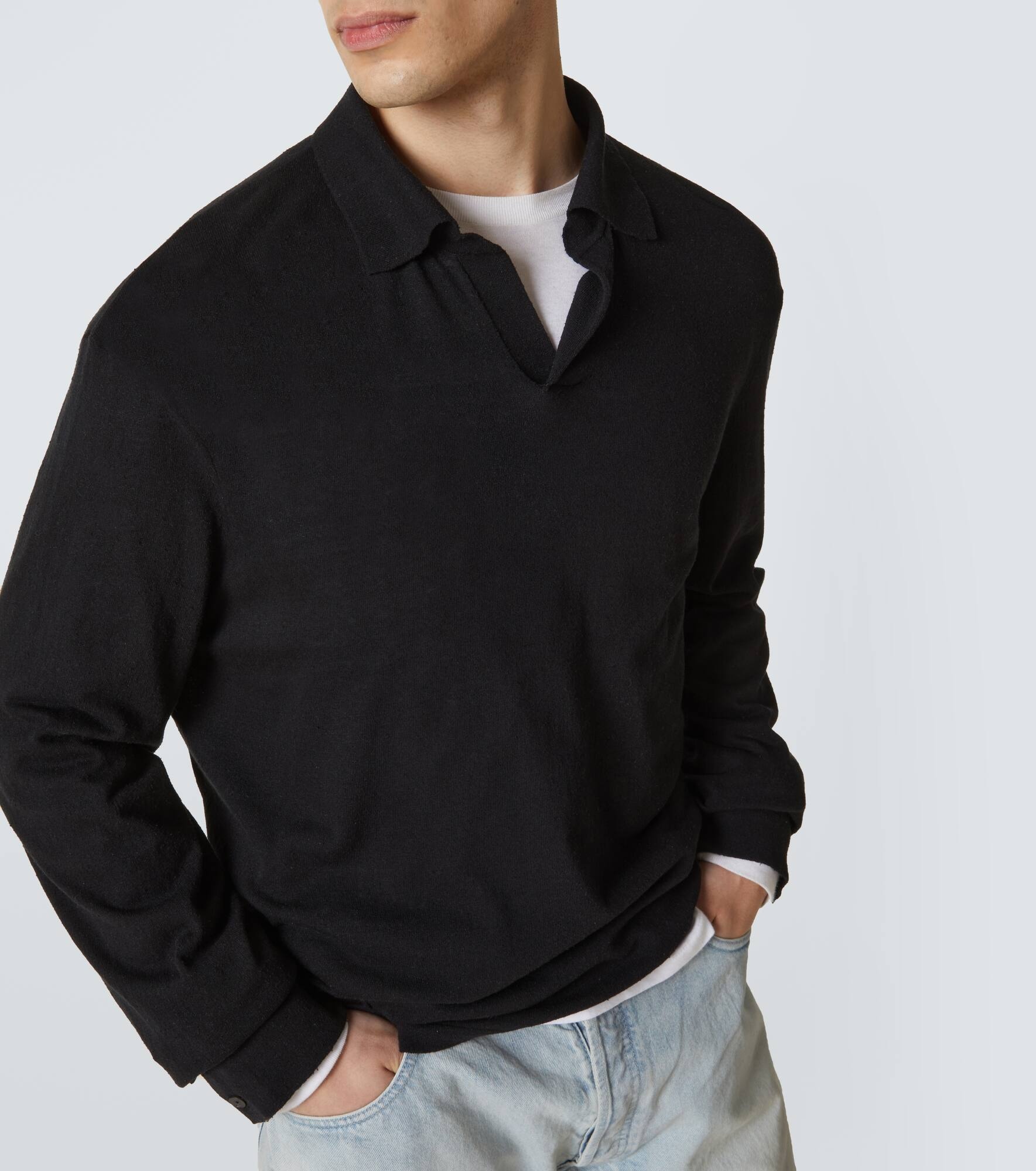 Stafford silk polo shirt - 5