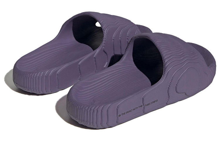 adidas Adilette 22 Slides 'Tech Purple' HP6524 - 5